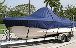 Semi-custom boat cover
