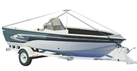 boat cover strap support system