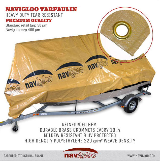 Navigloo Tarpaulin Heavy Duty Tear Resistant